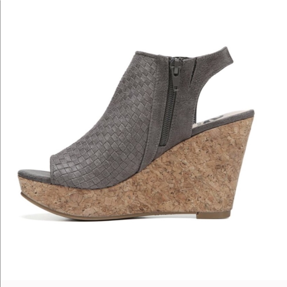 New Fergie Wedge Zip Sandals